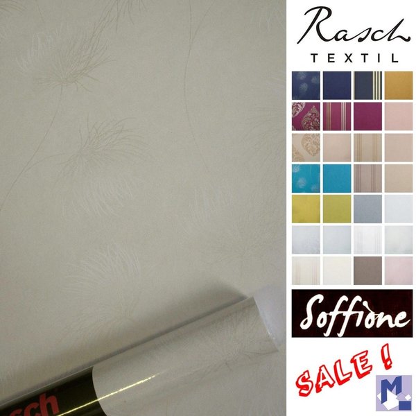 SALE ! Vlies Tapete SOFFIONE 295206 Bloom light rose (Rasch Textil UVP € 49,50)