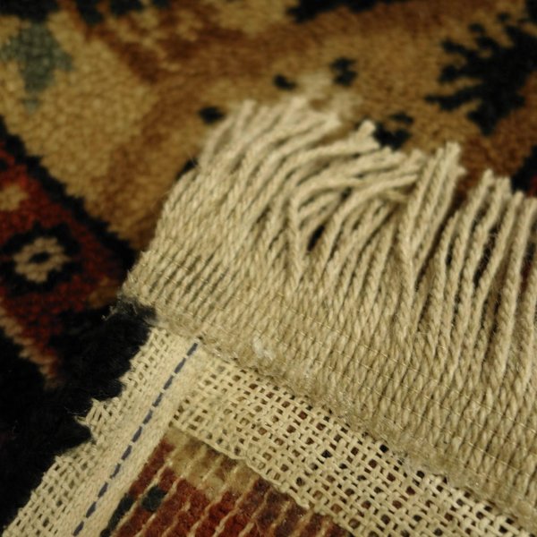 Teppichfranse ohne Lasche Mischwolle natur 10 cm