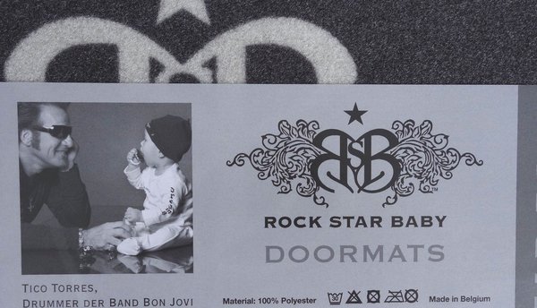 Fussmatte Rock Star Baby 50x70 cm